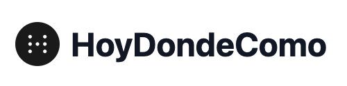 Logo HoyDondeComo